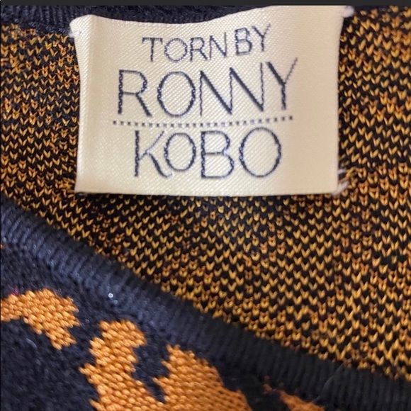 Torn by Robby Kobo knit bodycon dress sz small - Picture 5 of 9